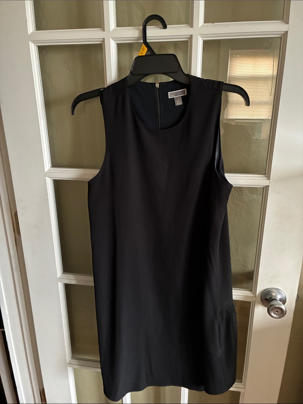 Chelsea 28 Black Sleeveless Shift Tunic Medium